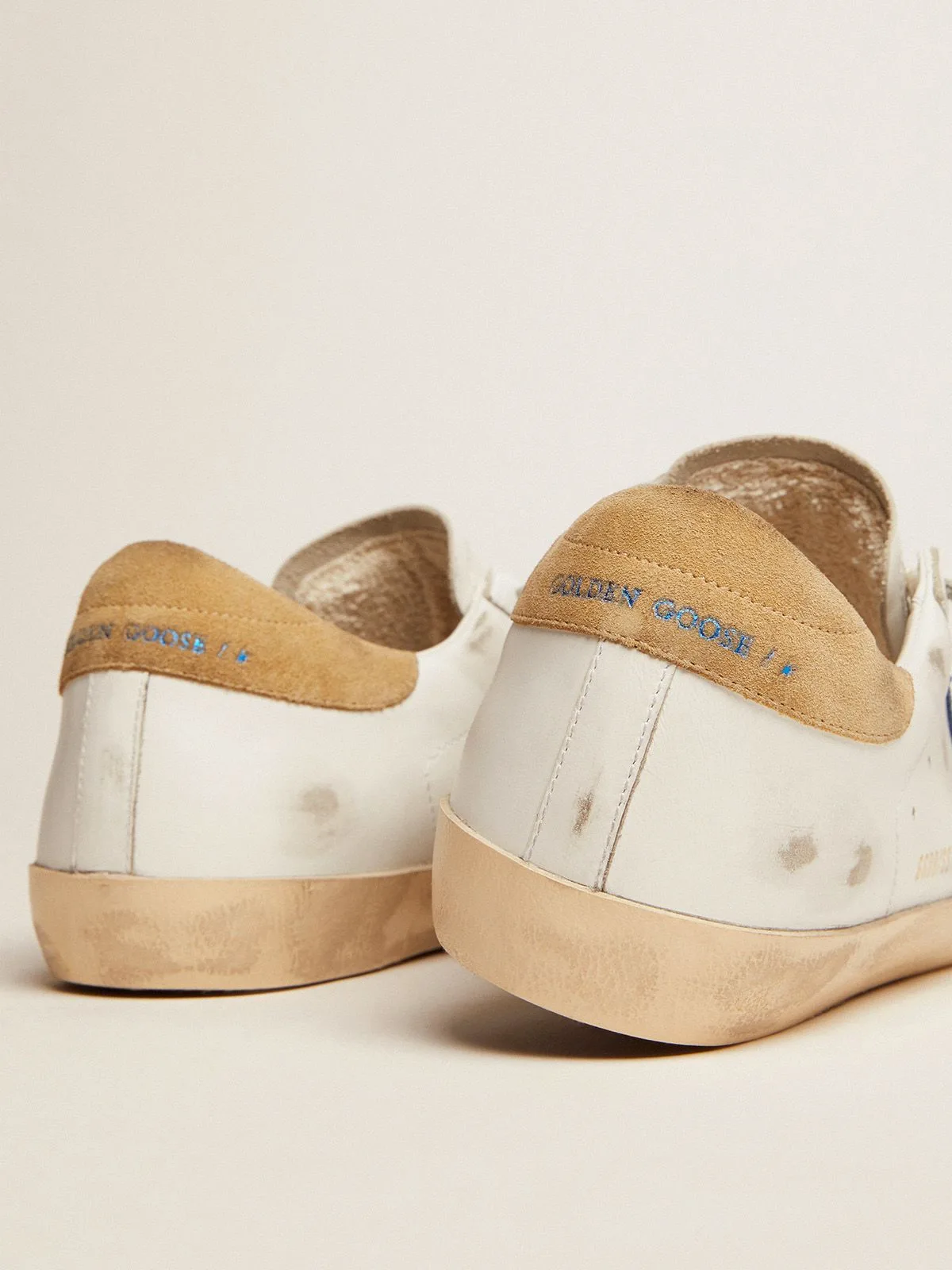 Golden Goose Super-star Sneakers “Blue Red” — photo 4 of 7