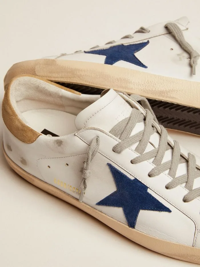 Golden Goose Super-star Sneakers “Blue Red” — photo 6 of 7