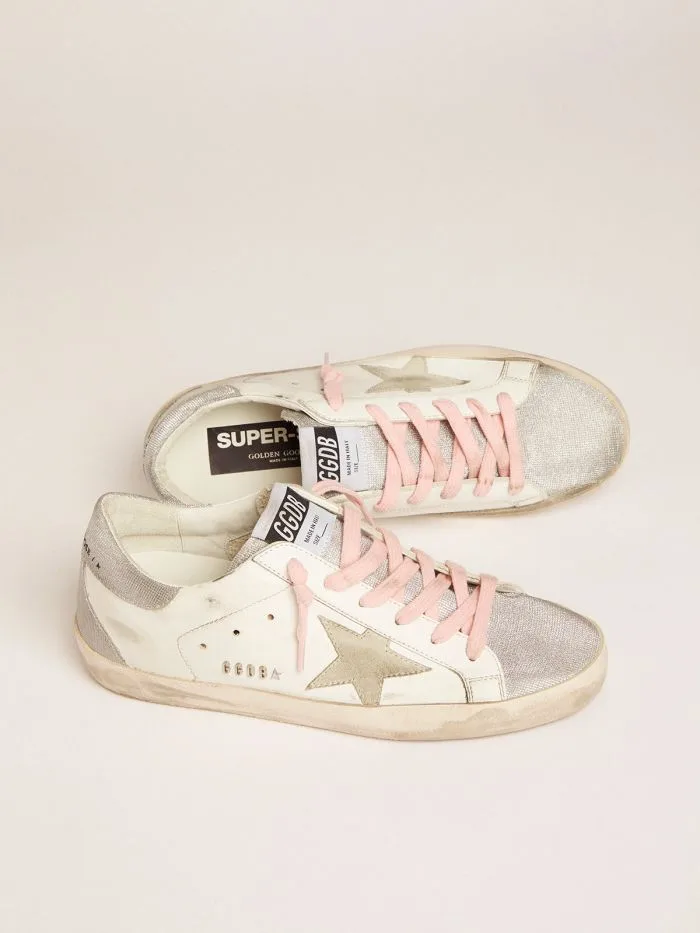 Golden Goose Super-star Sneakers “Silver Red” — photo 3 of 4