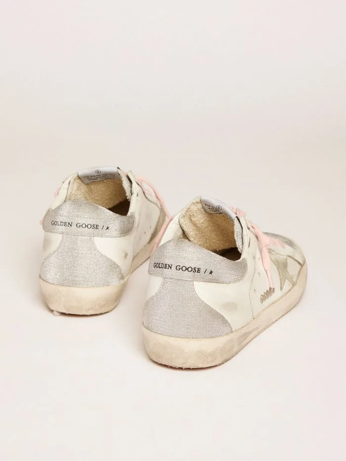 Golden Goose Super-star Sneakers “Silver Red” — photo 4 of 4