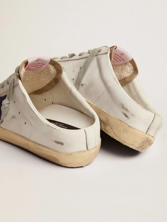 Golden Goose Super-star Sabots “White Grey” — photo 1 of 5
