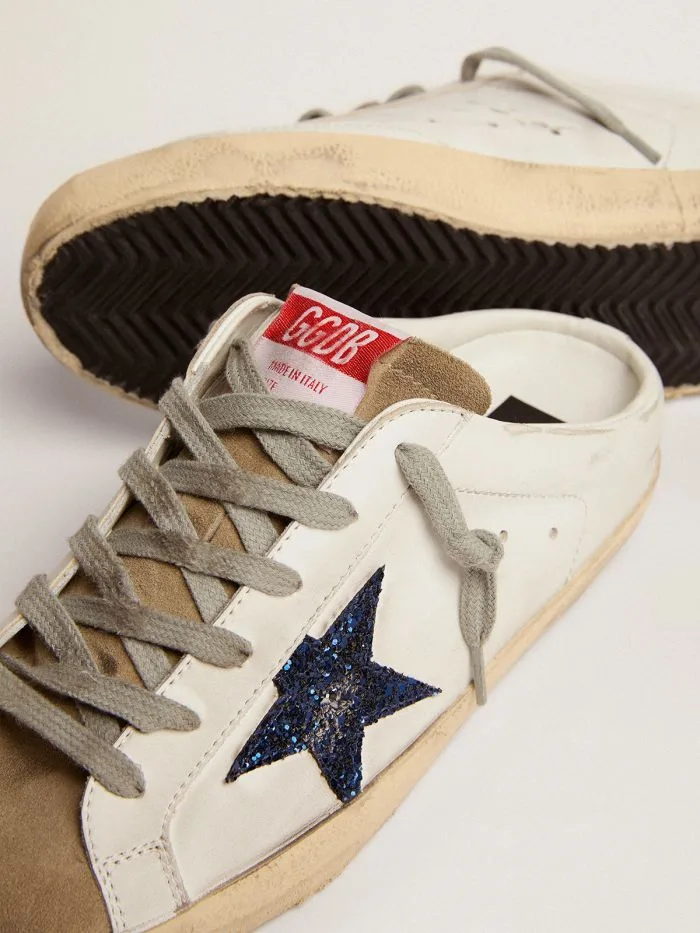 Golden Goose Super-star Sabots “White Grey” — photo 5 of 5