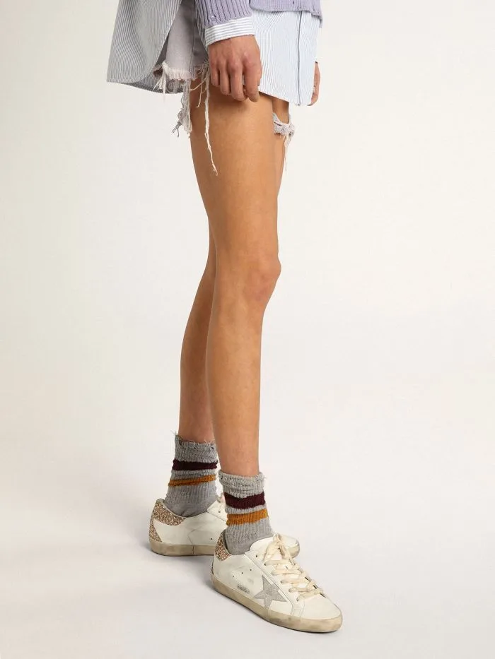 Golden Goose Super-star Sneakers “Silver Gold” — photo 3 of 5