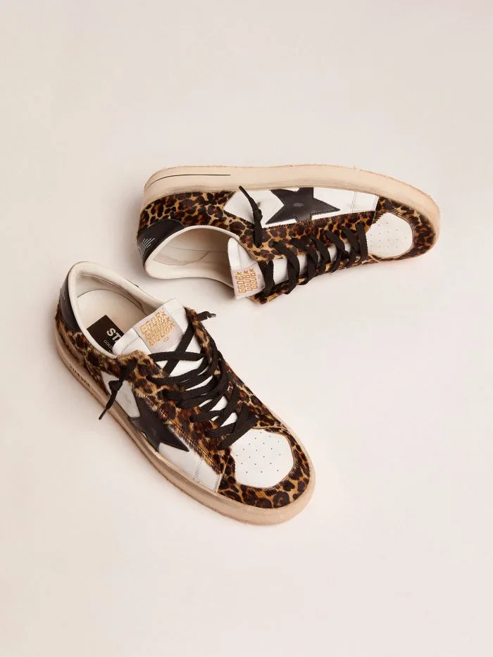 Golden Goose Stardan Sneakers “Black Leopard” — photo 2 of 4
