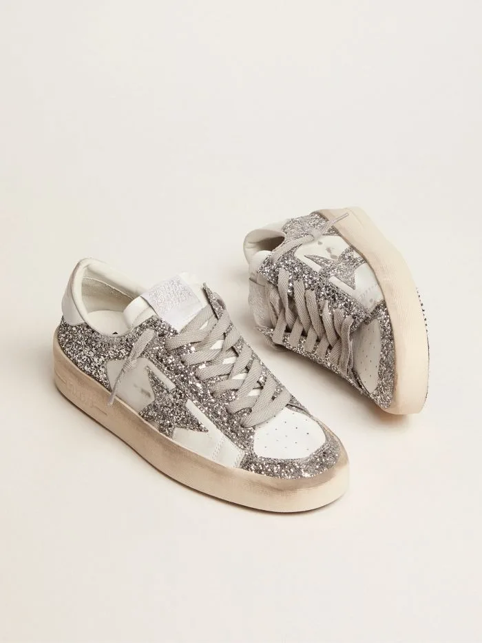 Golden Goose Stardan Sneakers “White Silver” — photo 3 of 5