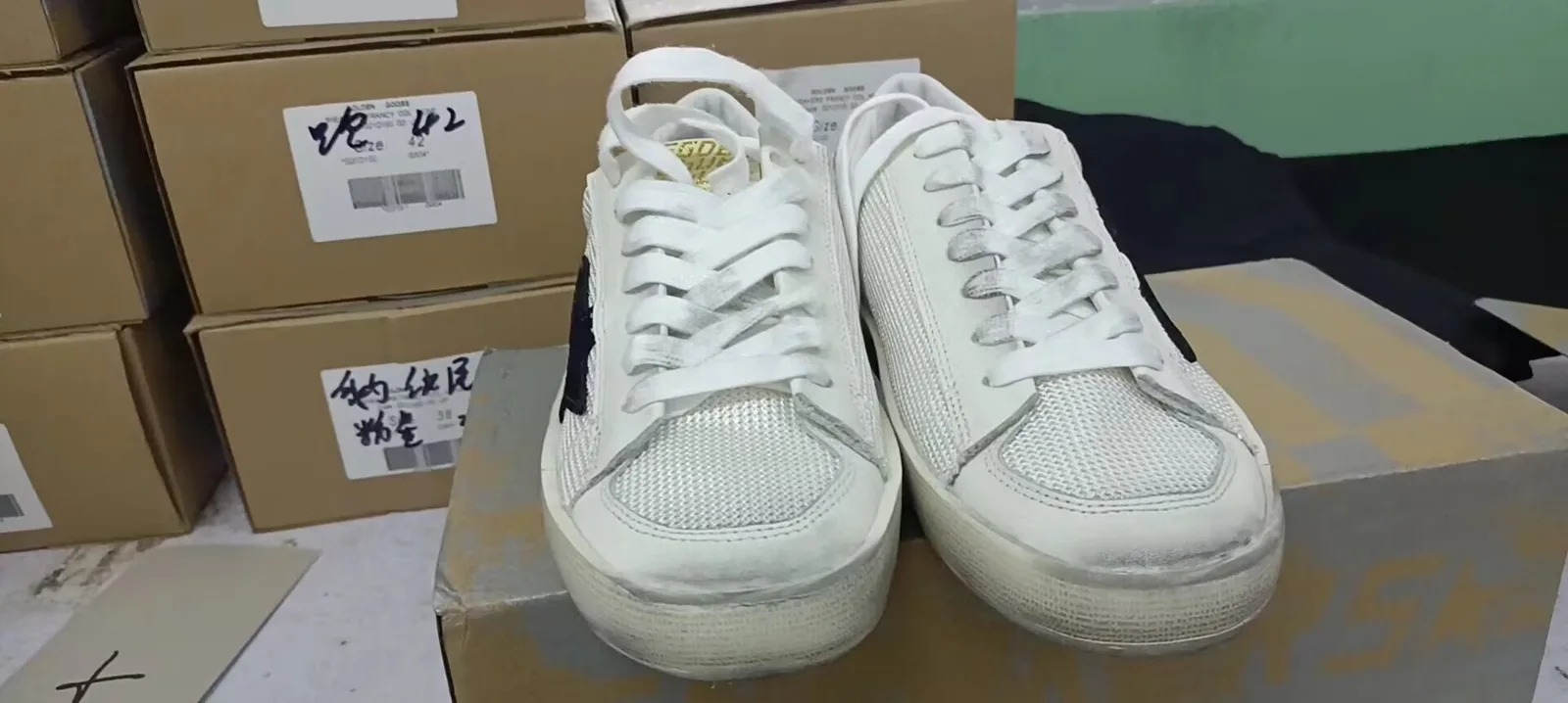 Golden Goose Stardan Sneakers “White Black” — photo 3 of 8