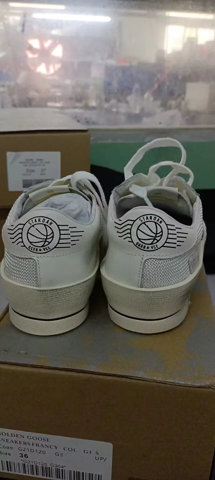 Golden Goose Stardan Sneakers “White Black” — photo 4 of 8