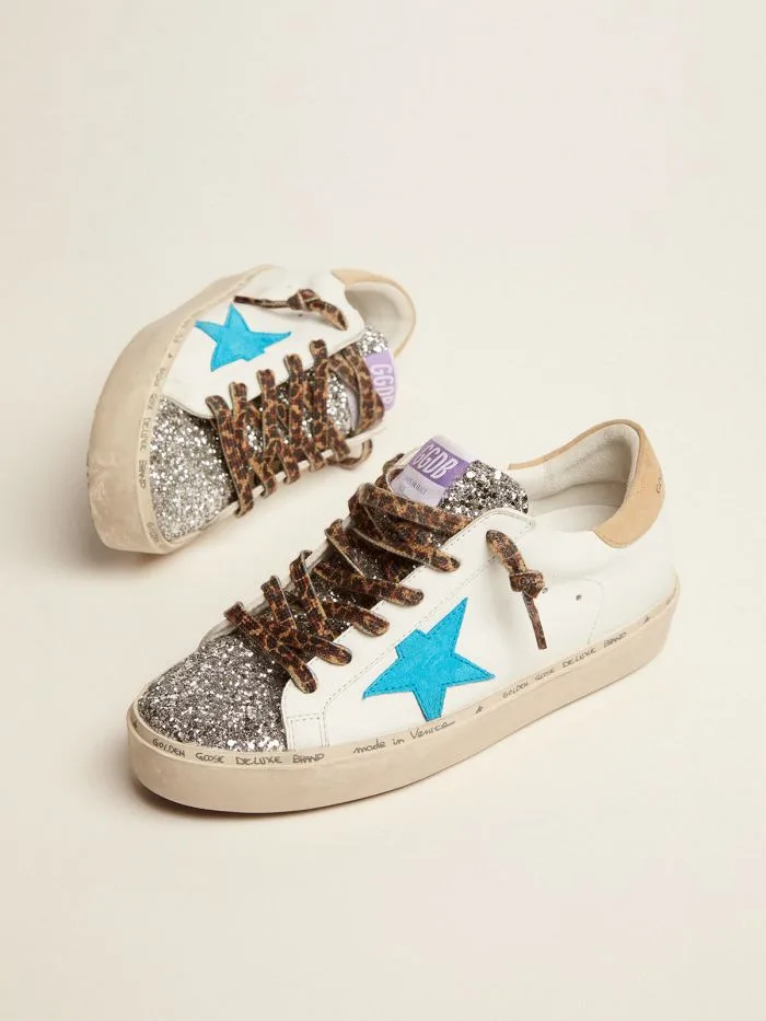 Golden Goose Hi Star LTD Sneakers “Silver Blue” — photo 1 of 4