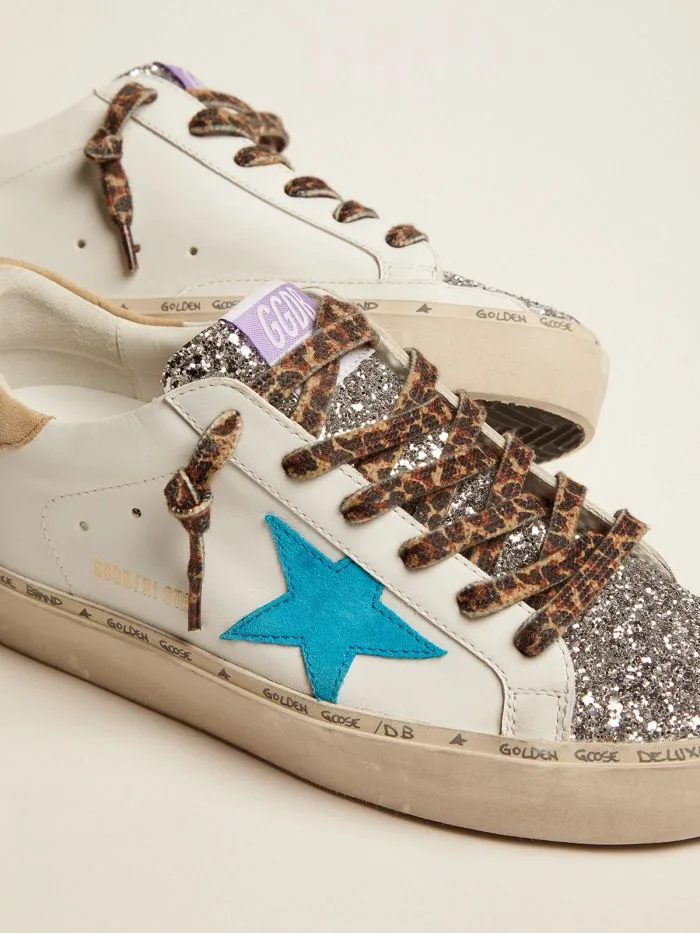 Golden Goose Hi Star LTD Sneakers “Silver Blue” — photo 4 of 4
