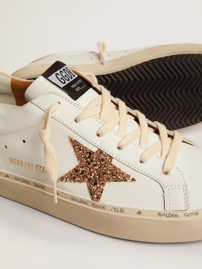 Golden Goose Hi Star Sneakers “Gold Beige” — photo 2 of 4