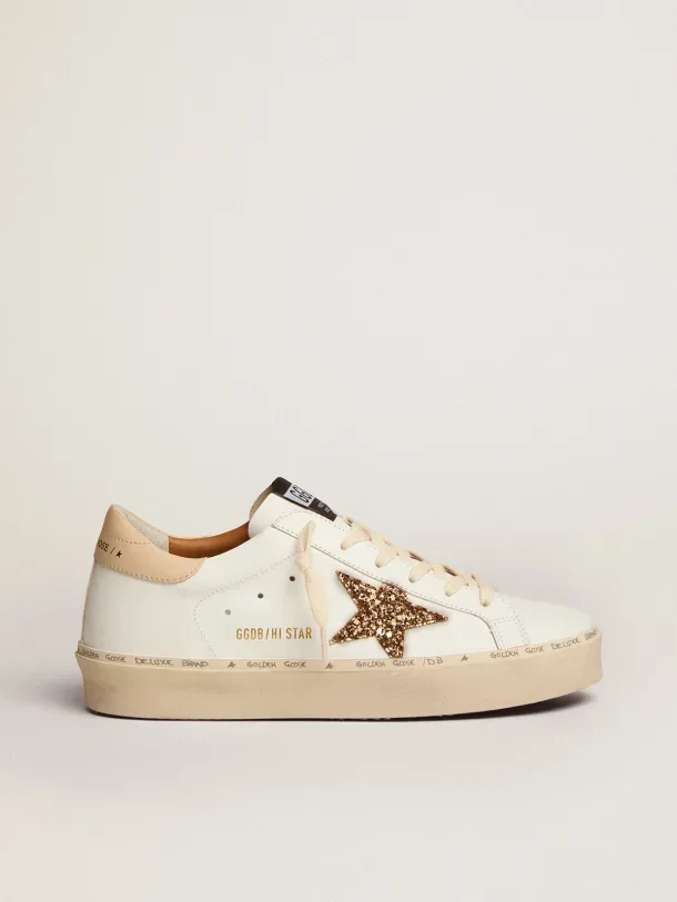 Golden Goose Hi Star Sneakers “Gold Beige” — photo 3 of 4