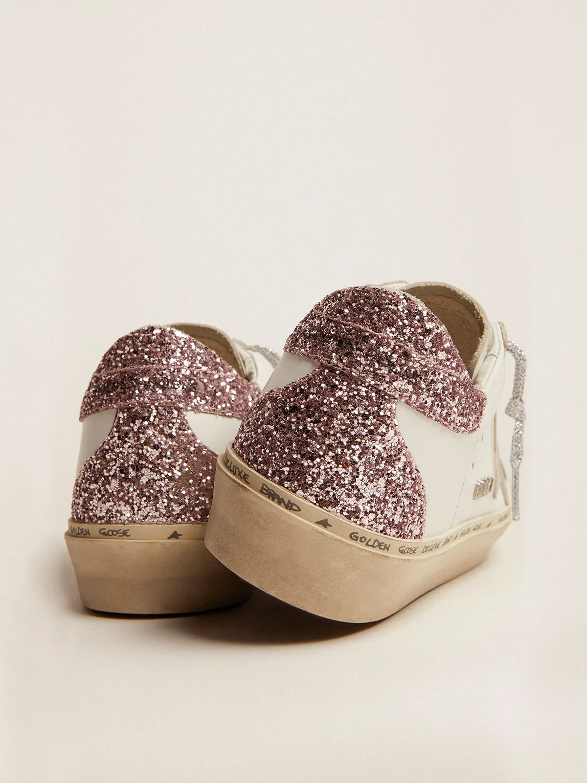 Golden Goose Hi Star Sneakers “Silver Pink” — photo 1 of 4
