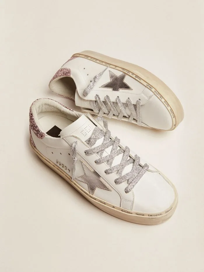 Golden Goose Hi Star Sneakers “Silver Pink” — photo 2 of 4