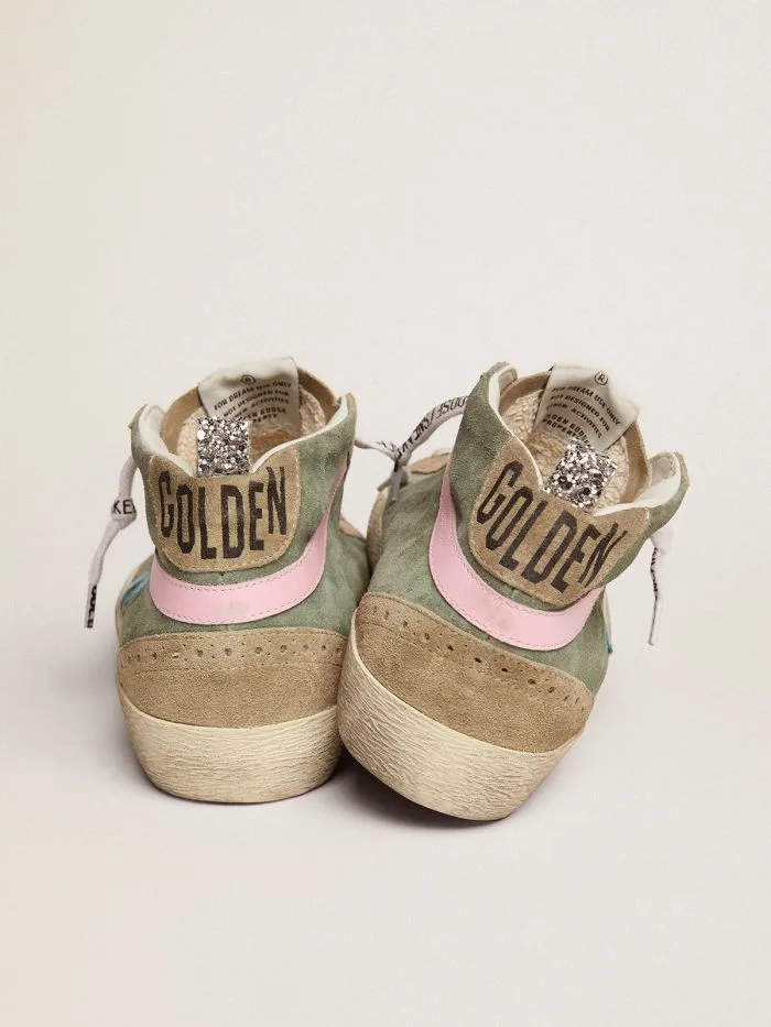 Golden Goose Mid Star LTD Sneakers “Blue Green” — photo 2 of 4