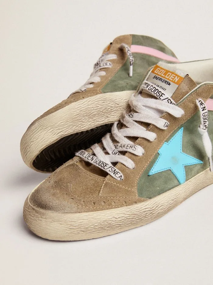 Golden Goose Mid Star LTD Sneakers “Blue Green” — photo 4 of 4
