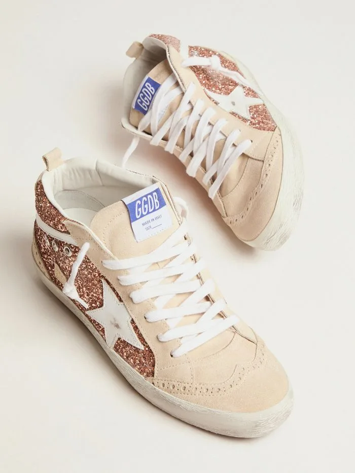 Golden Goose Mid Star Sneakers “Gold Pink” — photo 4 of 5