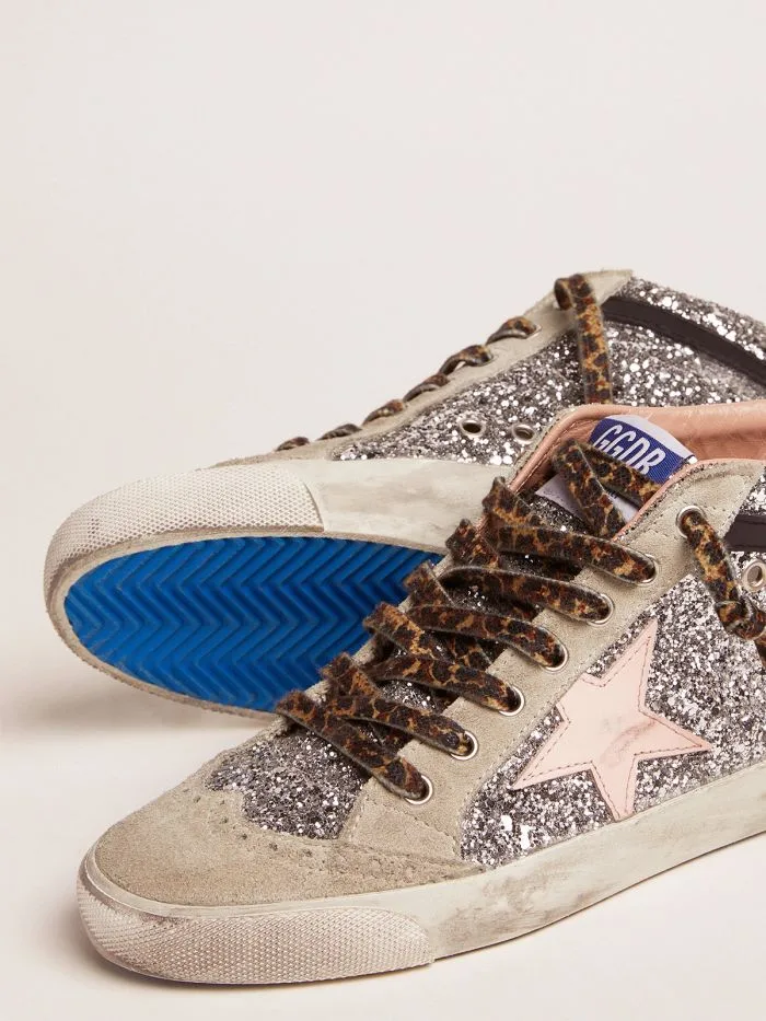 Golden Goose Mid Star Sneakers “Silver Pink” — photo 3 of 4