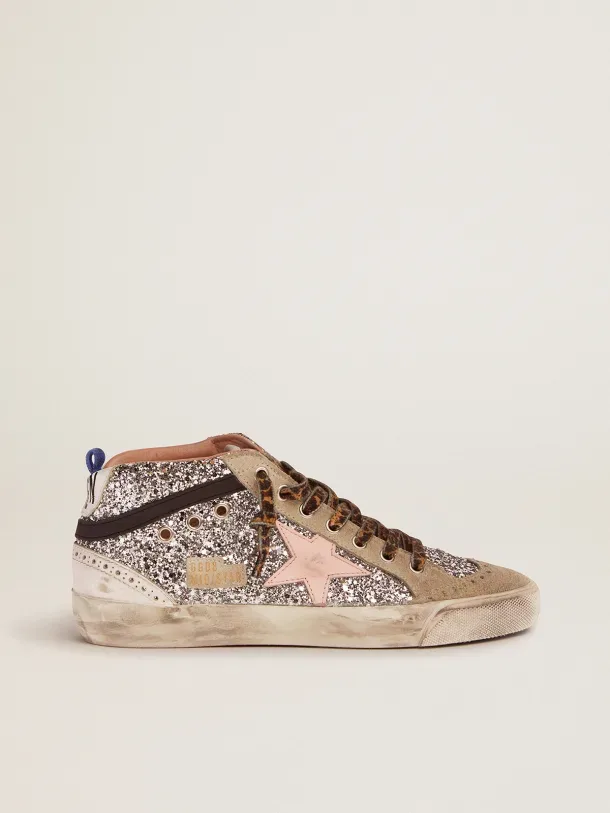 Golden Goose Mid Star Sneakers “Silver Pink” — photo 4 of 4