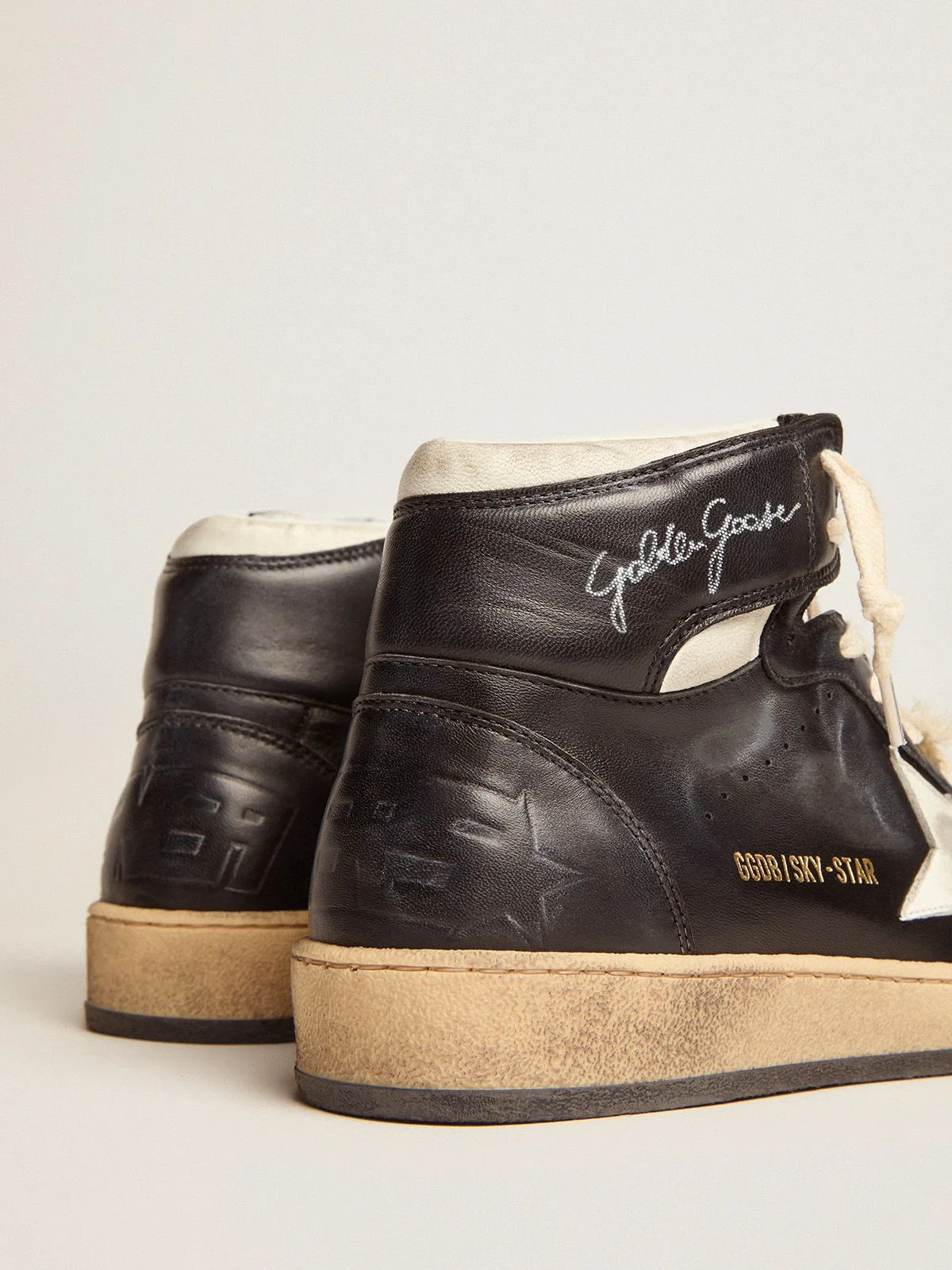 Golden Goose Sky-star Sneakers “White Black” — photo 2 of 5