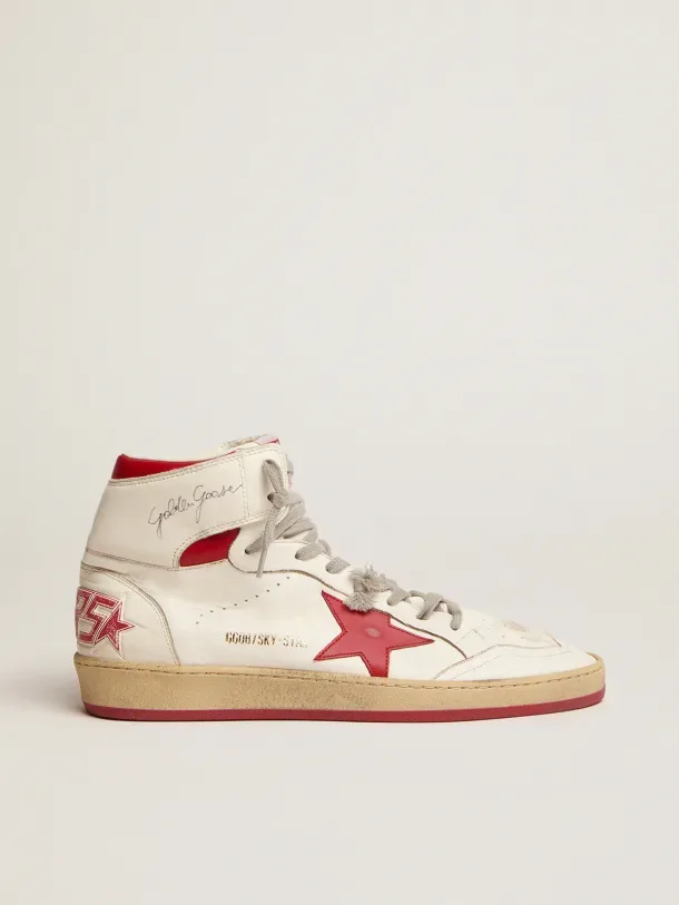 Golden Goose Sky-star Sneakers “Red” — photo 3 of 6