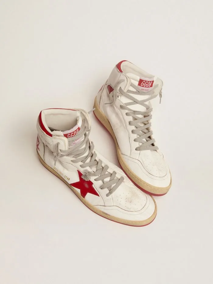 Golden Goose Sky-star Sneakers “Red” — photo 4 of 6