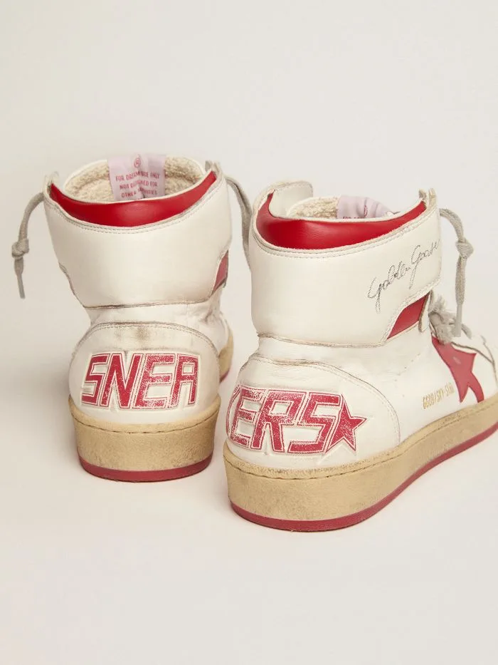 Golden Goose Sky-star Sneakers “Red” — photo 5 of 6