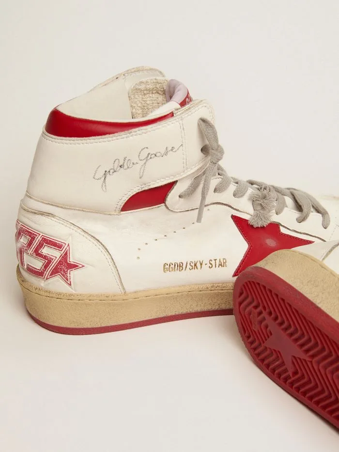 Golden Goose Sky-star Sneakers “Red” — photo 6 of 6