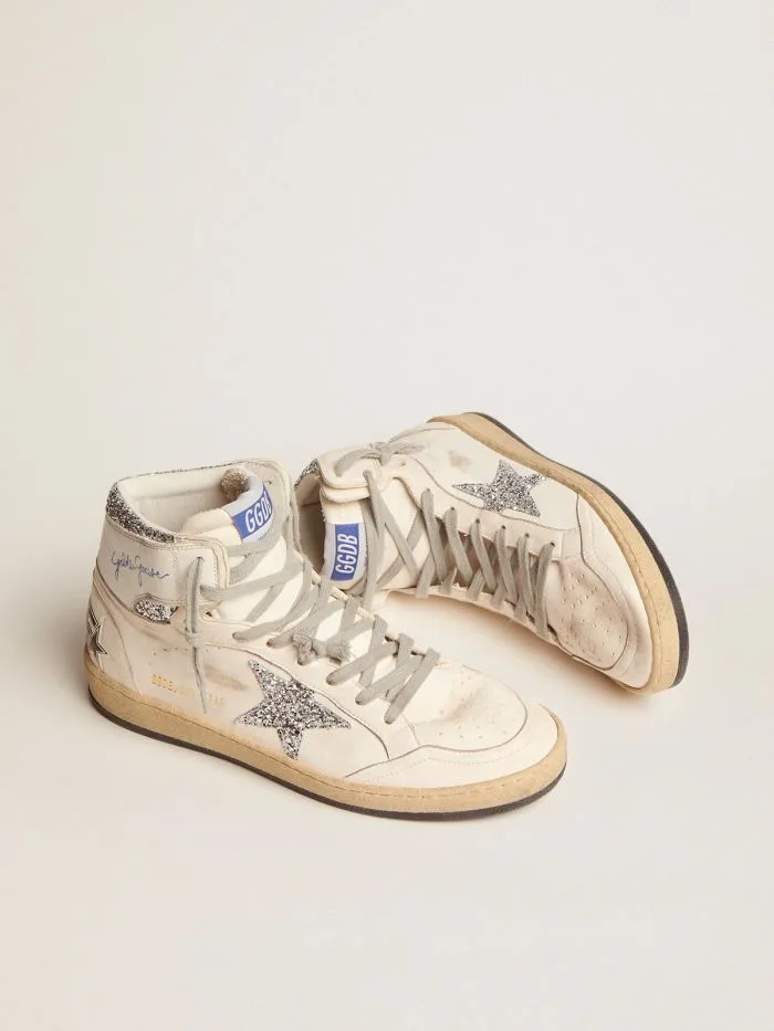 Golden Goose Sky-star Sneakers “Silver” — photo 3 of 5