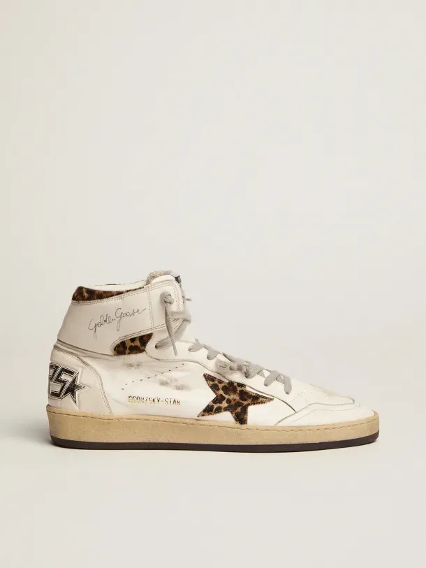 Golden Goose Sky-star Sneakers “Leopard” — photo 1 of 4
