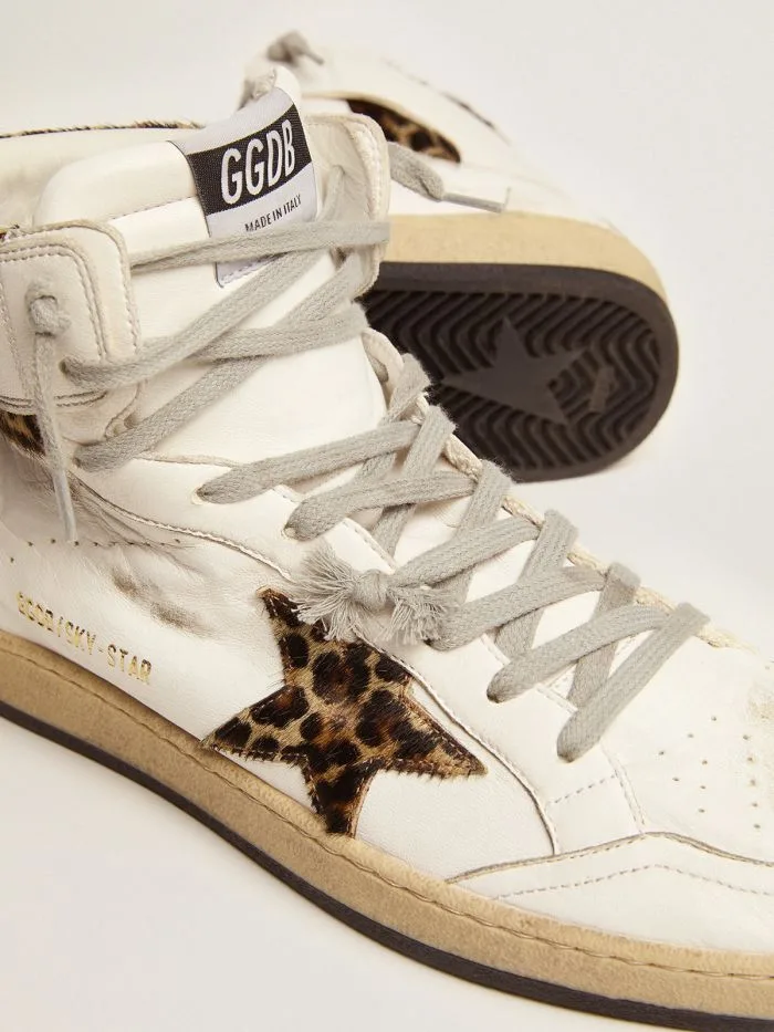 Golden Goose Sky-star Sneakers “Leopard” — photo 4 of 4