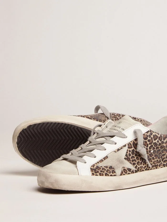 Golden Goose Leopard-print Suede Super-star Sneakers “Leopard” — photo 4 of 4