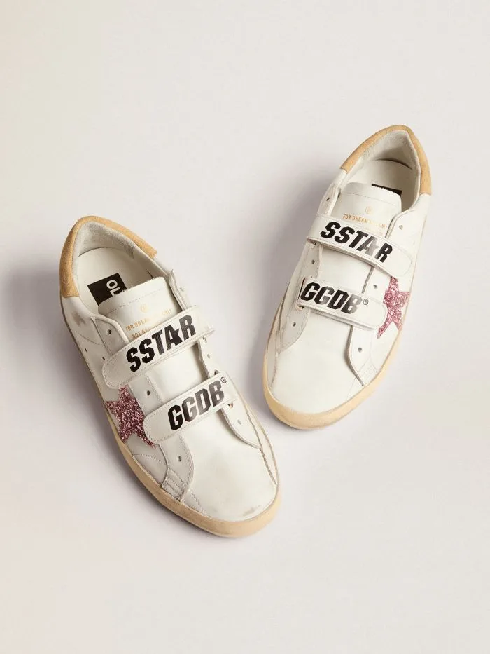 Golden Goose Old School Sneakers “Red Pink” — photo 3 of 5