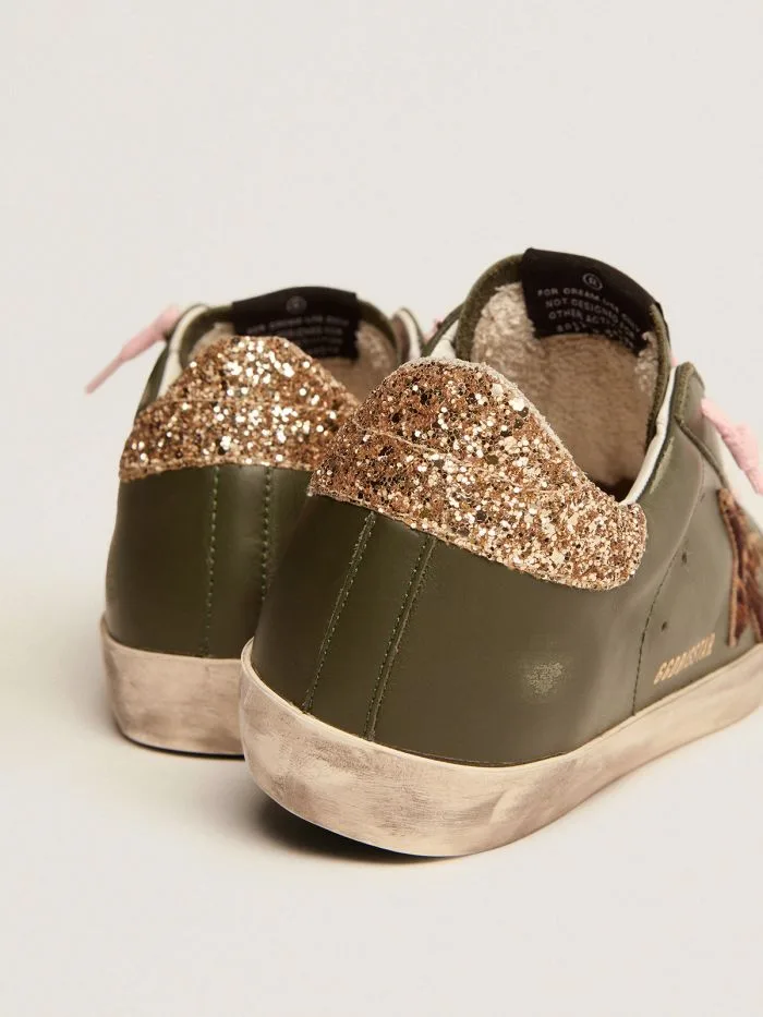 Golden Goose Super-star Sneakers “Dark Green Gold” — photo 2 of 5