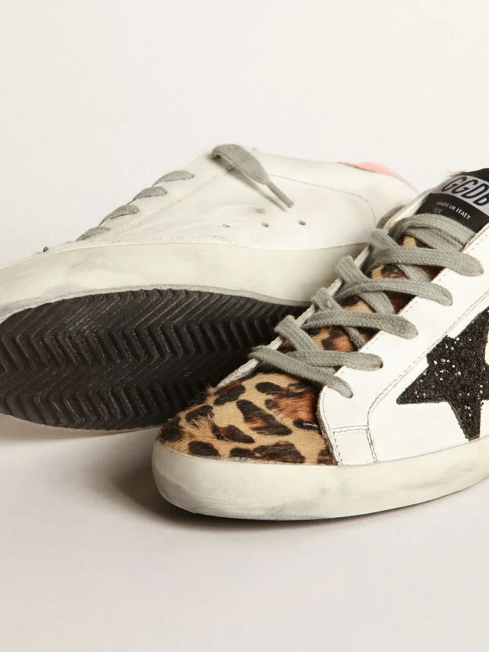 Golden Goose Super-star Sneakers “Orange Leopard” — photo 3 of 4