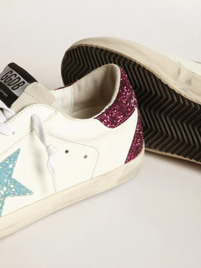 Golden Goose Super-star Sneakers “Light Blue Blue” — photo 1 of 4
