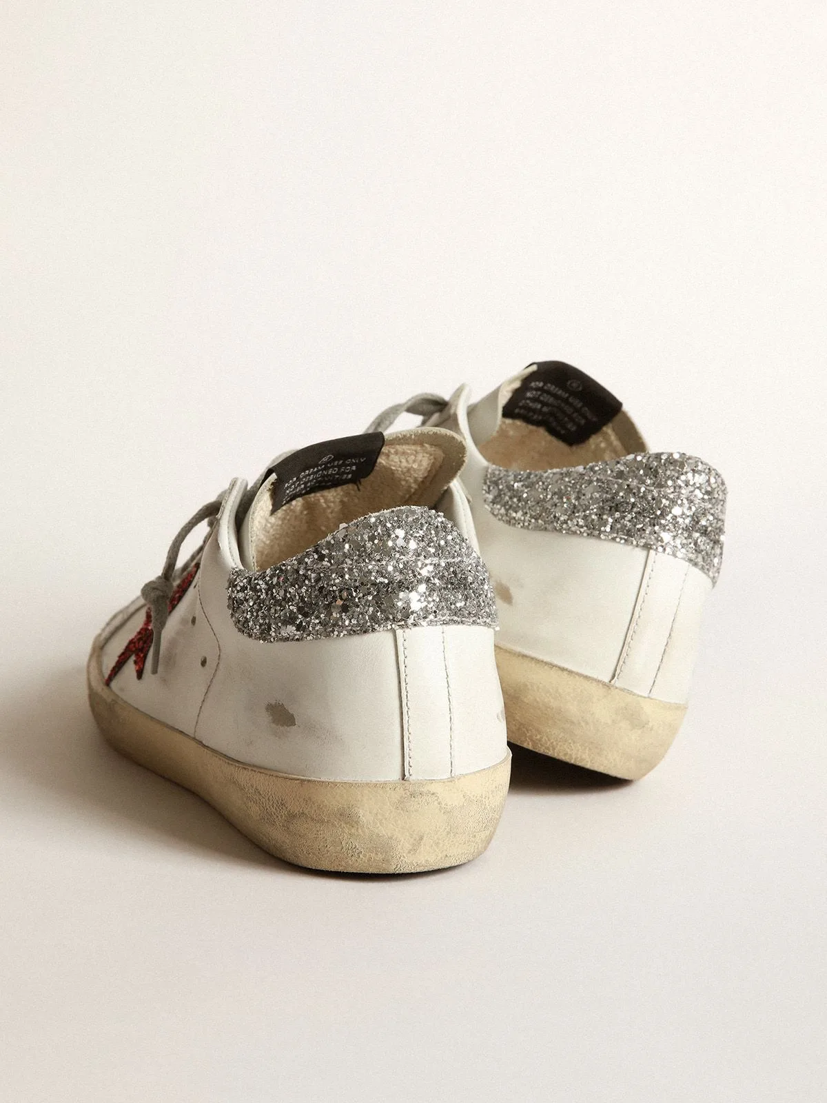 Golden Goose White Super-star Sneakers “White Red” — photo 4 of 4