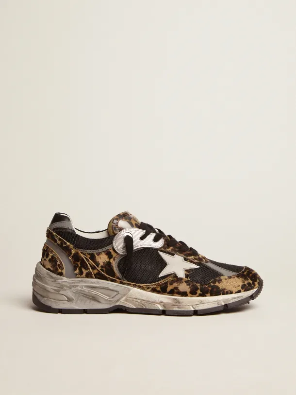 Golden Goose Dad-star Sneakers “White Leopard” — photo 2 of 5