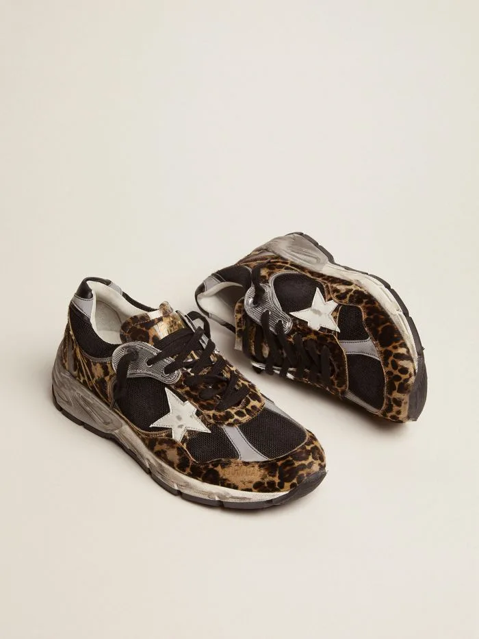 Golden Goose Dad-star Sneakers “White Leopard” — photo 4 of 5