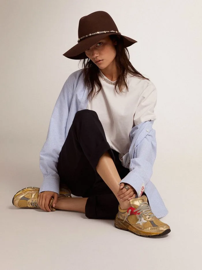 Golden Goose Gold Dad-star Sneakers “Gold” — photo 4 of 6