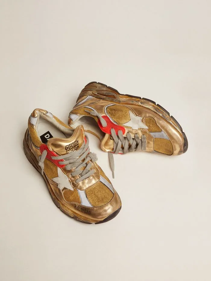 Golden Goose Gold Dad-star Sneakers “Gold” — photo 5 of 6