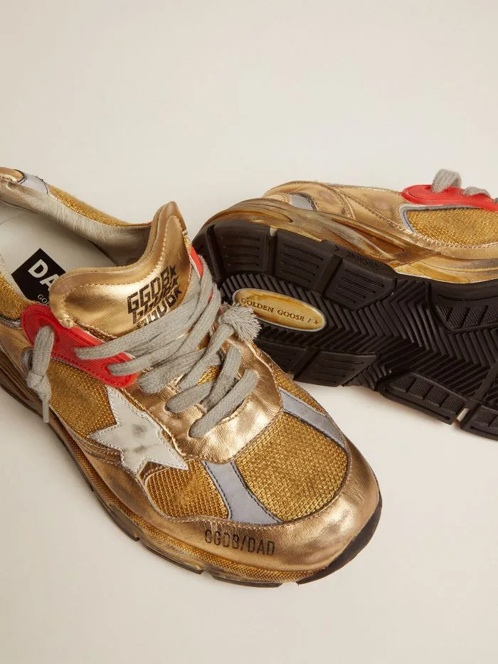 Golden Goose Gold Dad-star Sneakers “Gold” — photo 6 of 6