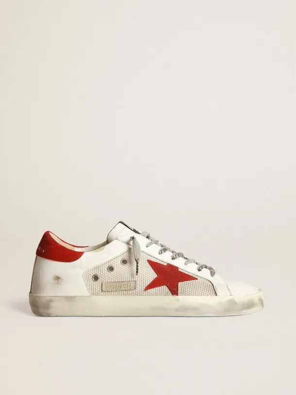 Golden Goose White Superstar Sneakers “White Red” — photo 4 of 4