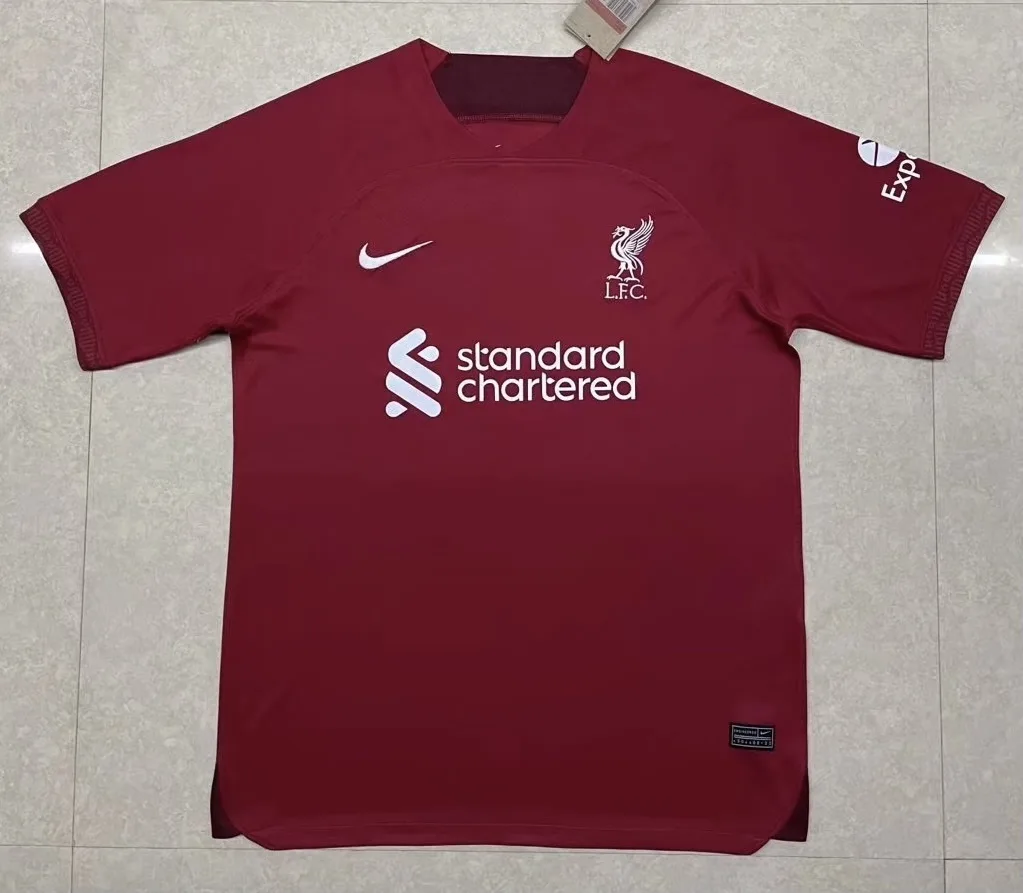 Liverpool 2022/23 Home “Brown Charcoal” — photo 2 of 2