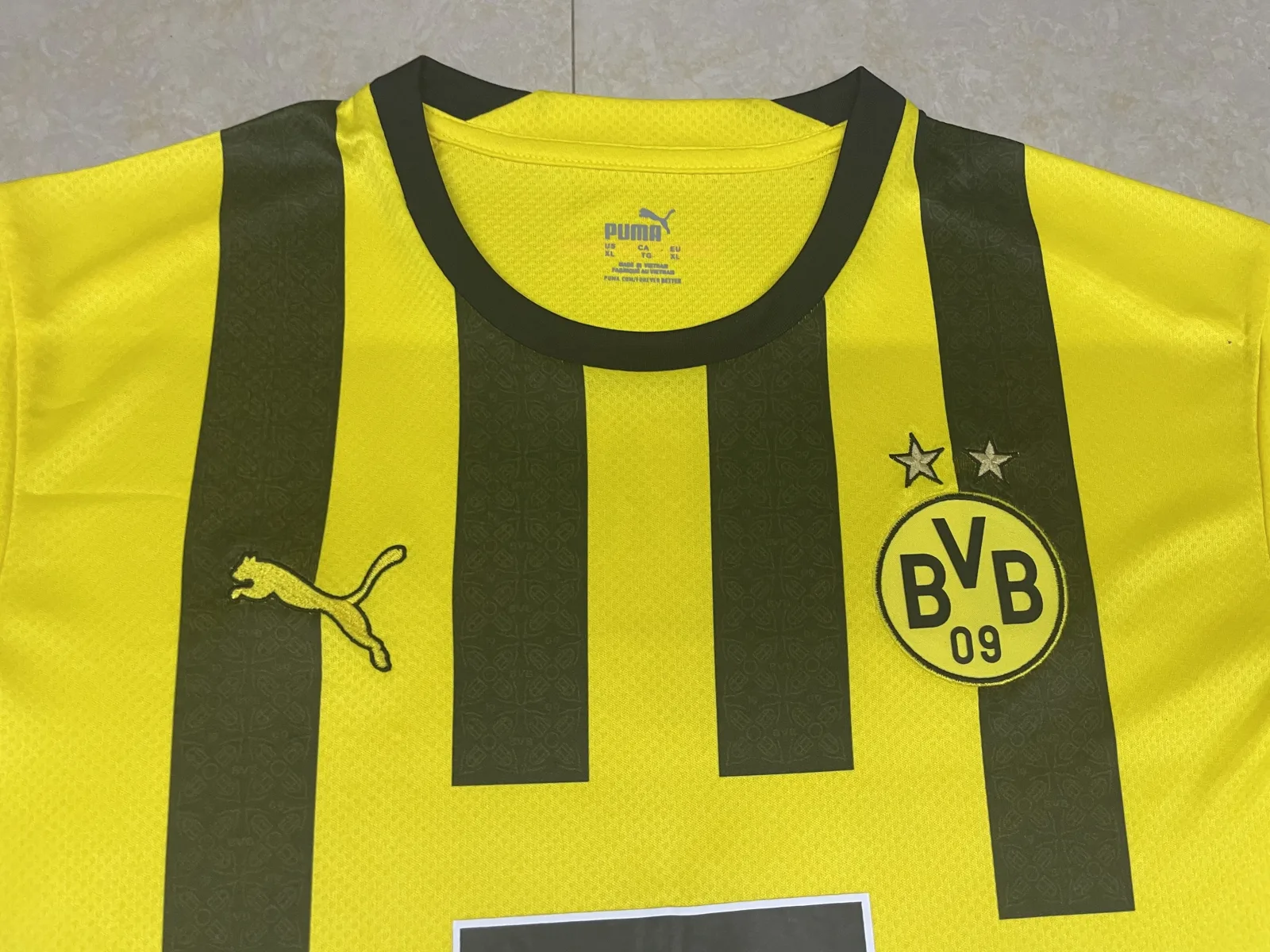 Borussia Dortmund 2022/23 Home “Yellow Charcoal” — photo 2 of 3