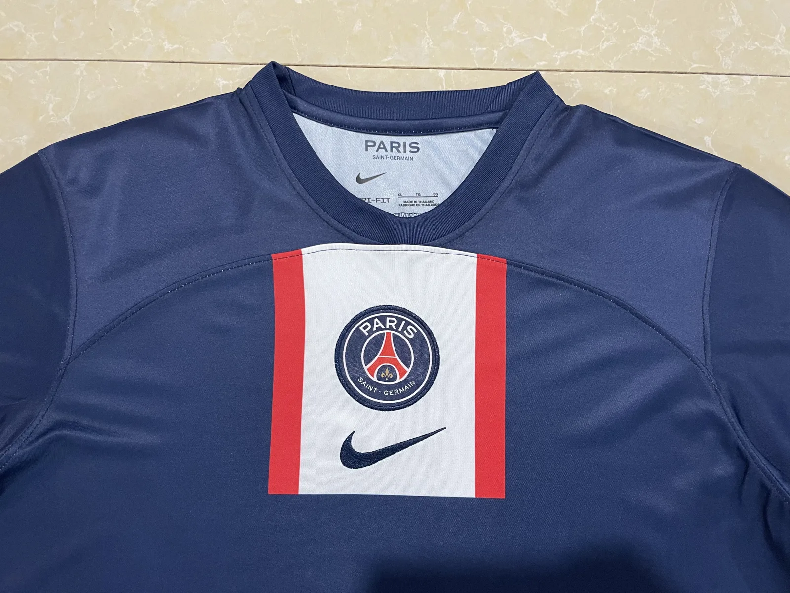 Paris Saint-Germain 2022/23 Home “Navy” — photo 4 of 5
