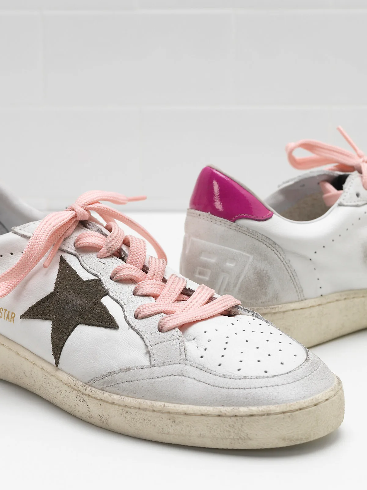 Golden Goose Ball Star Sneakers G32ws592 Upper — photo 1 of 4