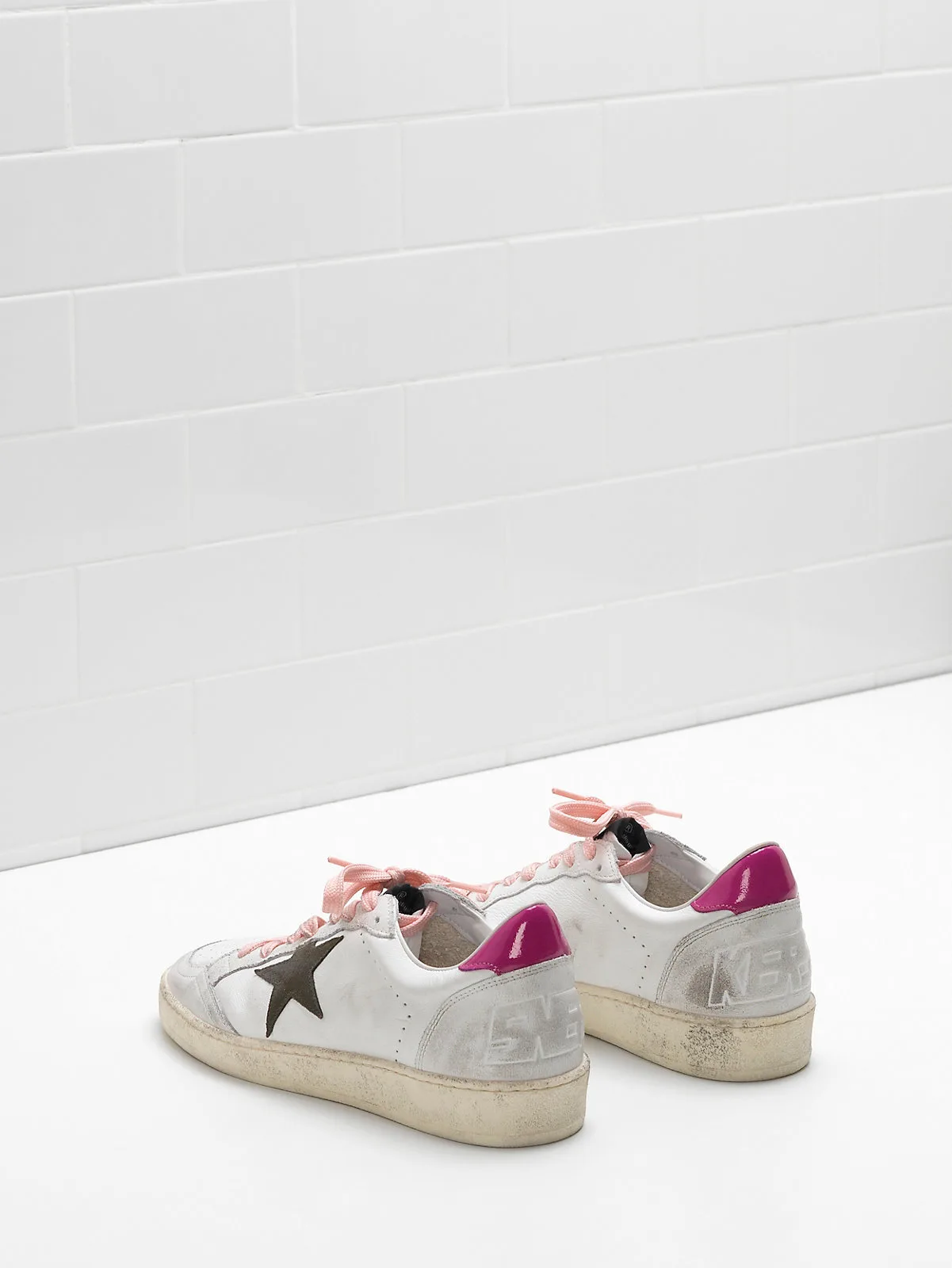 Golden Goose Ball Star Sneakers G32ws592 Upper — photo 2 of 4