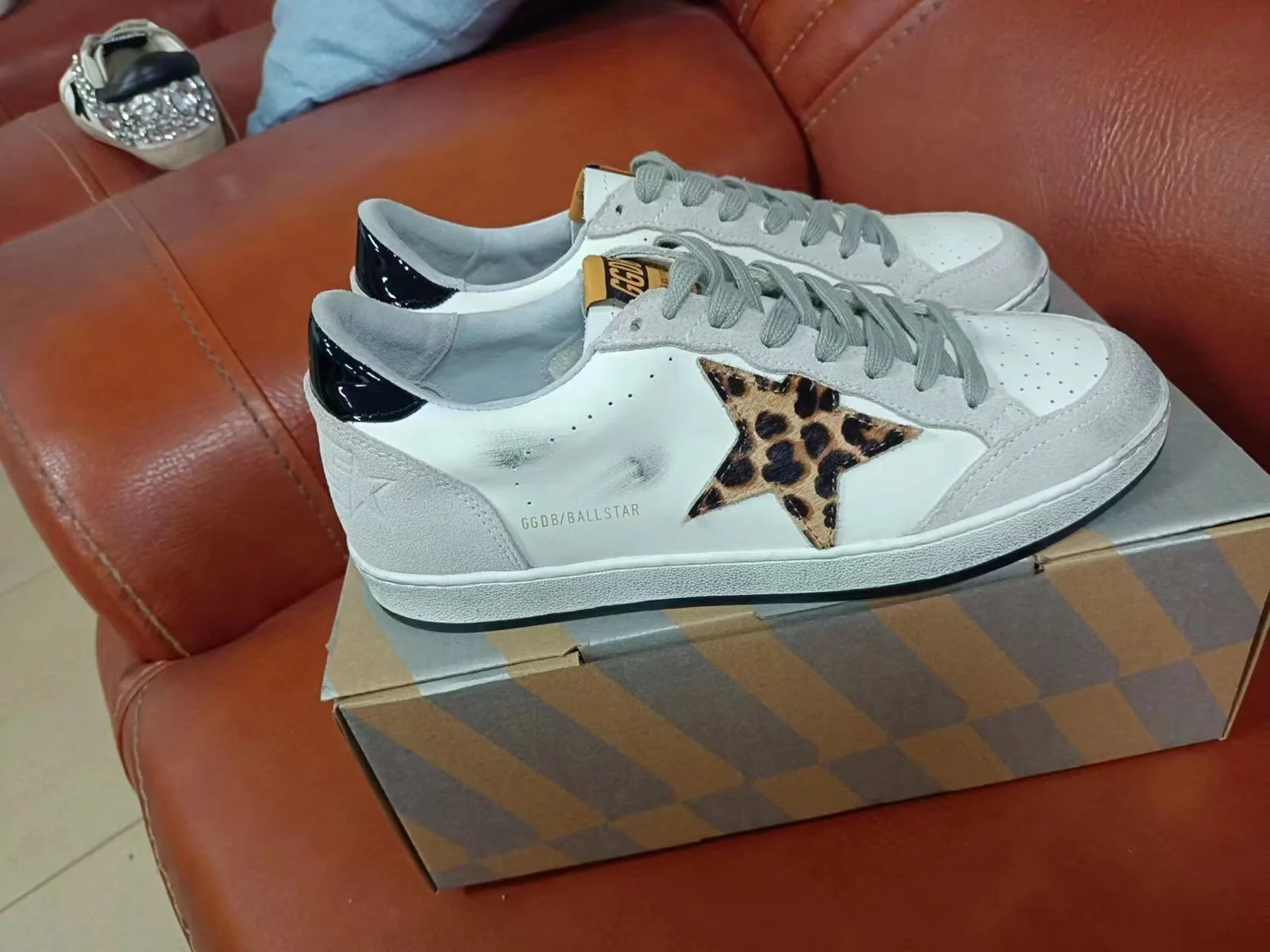 Golden Goose Ball Star Sneakers G32ws592.f9 Upper — photo 2 of 6