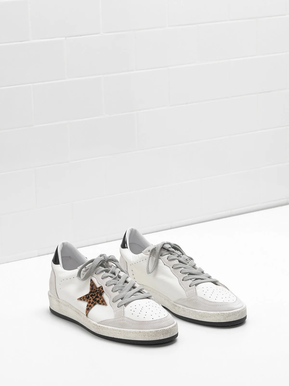 Golden Goose Ball Star Sneakers G32ws592.f9 Upper — photo 5 of 6