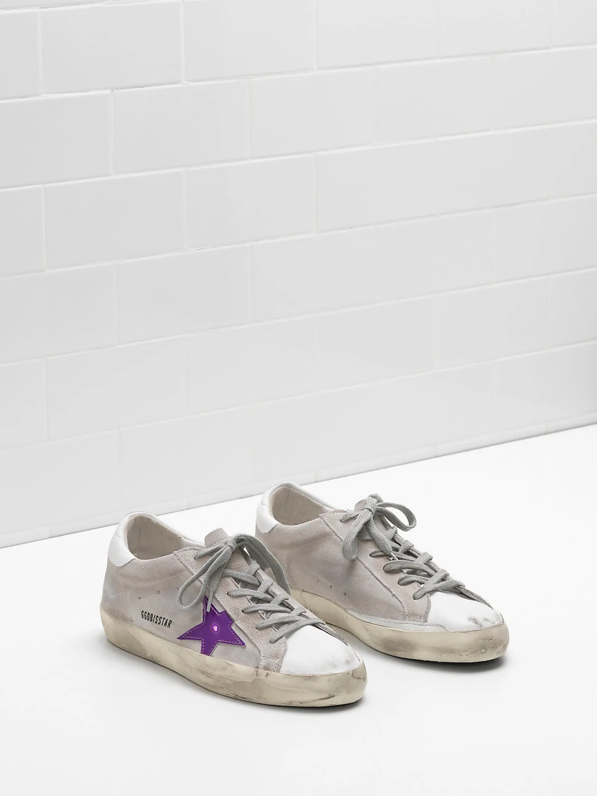 Golden Goose Superstar Sneakers G32ws590 Calf Suede Upper Toe — photo 3 of 4